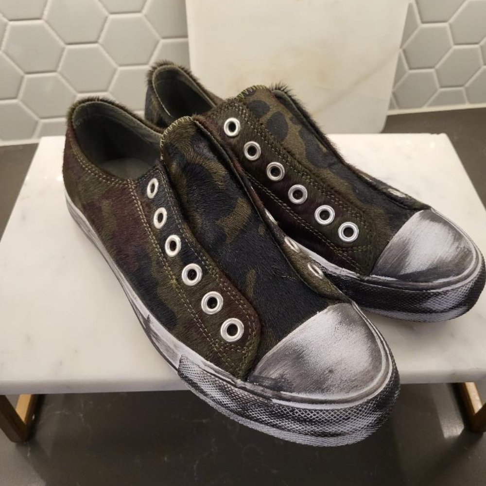 Camouflage Naughty Monkey Sneakers